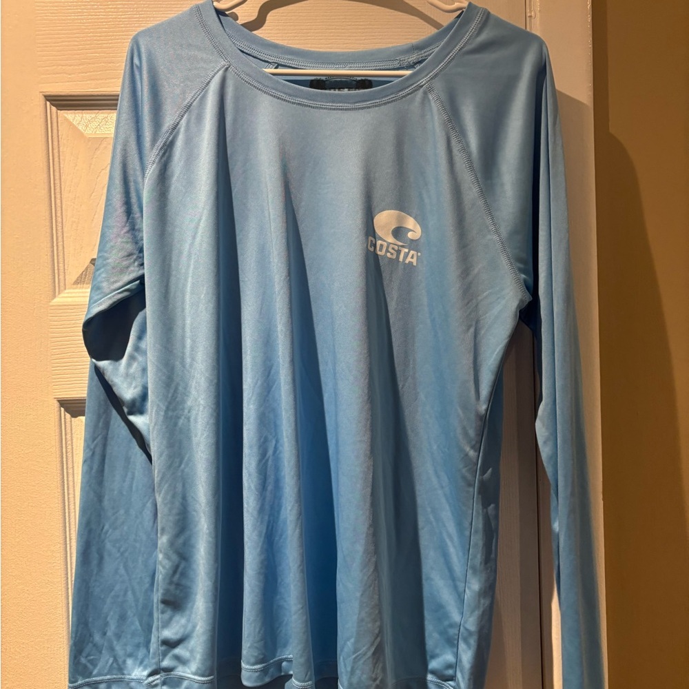 Costa Light Blue Long Sleeve Shirt